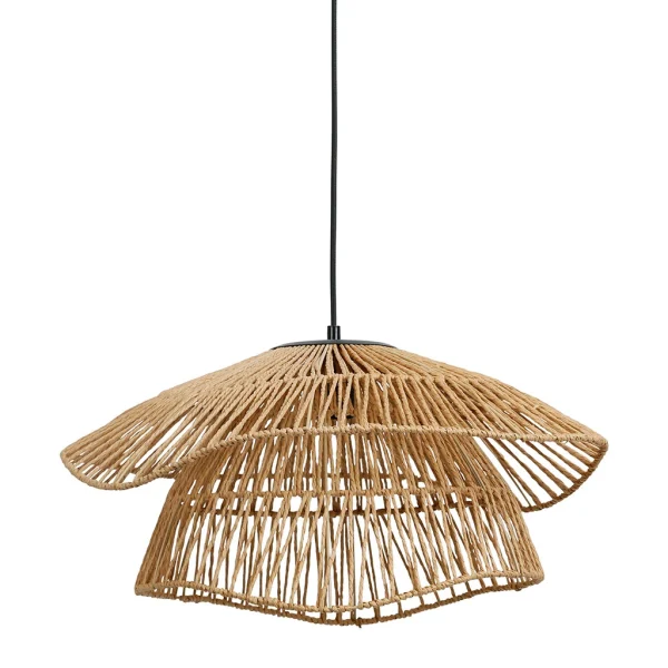 SEMA DESIGN Suspension En Corde De Papaier D50cm Naturel – Calyp 1