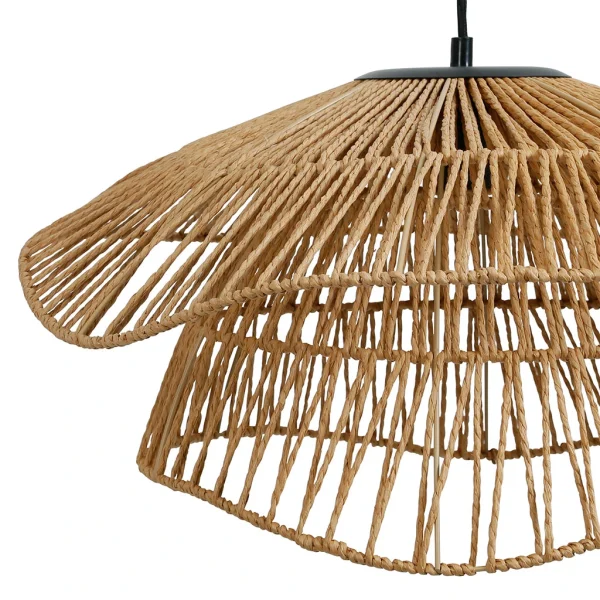 SEMA DESIGN Suspension En Corde De Papaier D50cm Naturel – Calyp 5