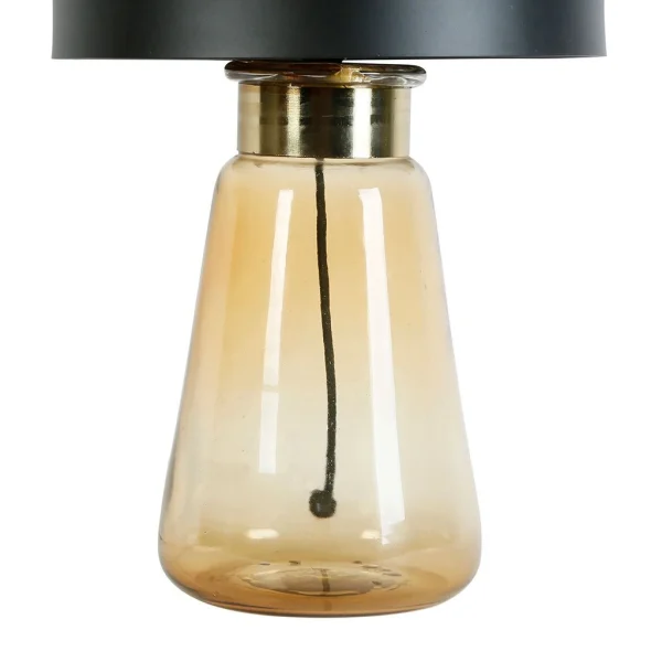 SEMA DESIGN Lampe D’ambiance En Fer H44cm Noir Et Verre – Champart 3