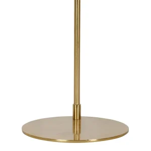SEMA DESIGN Lampe Design En Fer H54cm Doré Et Verre – Courba 10