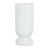 SEMA DESIGN Lampe En Porcelaine Visage Blanche H24cme – Arty 22