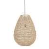 SEMA DESIGN Suspension En Corde De Papier H60cm Naturel – Calyp 16
