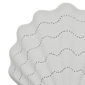 SEMA DESIGN Lampe Coquillage Blanc En Porcelaine – Blue Sand 9