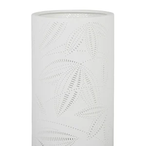 SEMA DESIGN Lampe Cylindre Blanc H27.5cm En Porcelaine – Palmea 9