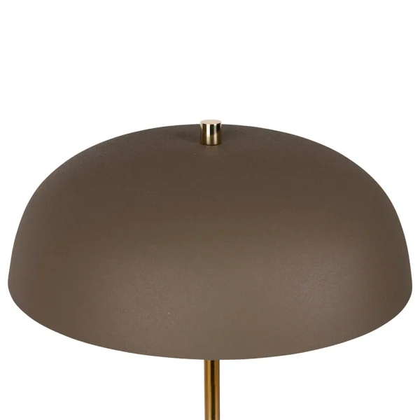 SEMA DESIGN Lampe Champignon Vintage En Fer Taupe H45cm – Arty 4