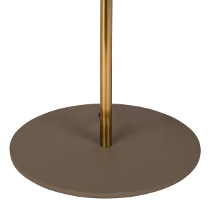 SEMA DESIGN Lampe Champignon Vintage En Fer Taupe H45cm – Arty 12